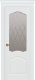 Межкомнатная дверь Танго ПО белая эмаль (мателюкс с фрезеровкой) в Дмитрове