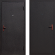 Входная металлическая Дверь ЭКО АМД-1 Чёрный шёлк  в Дмитрове