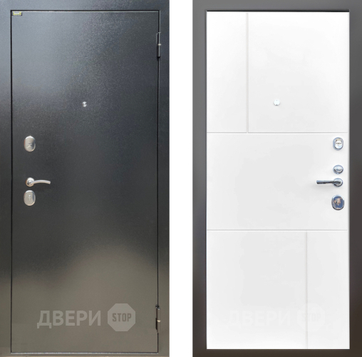 Входная металлическая Дверь Шелтер (SHELTER) Стандарт 8 Белый матовый в Дмитрове