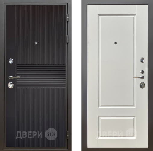 Входная металлическая Дверь Шелтер (SHELTER) Комфорт Черная шагрень 5 Силк тирамиссу в Дмитрове