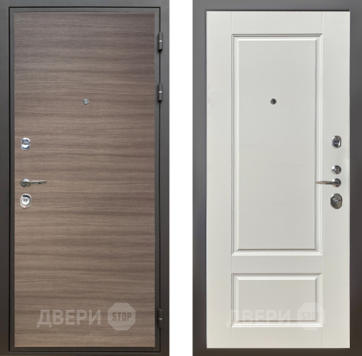 Дверь Шелтер (SHELTER) Комфорт Дуб тоскано поперечный 5 Силк тирамиссу в Дмитрове