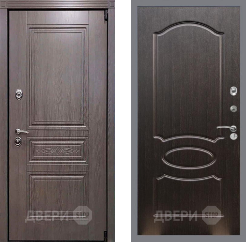 Входная металлическая Дверь Рекс (REX) Пренмиум-S FL-128 Венге светлый в Дмитрове