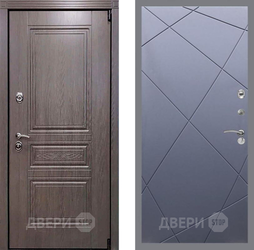 Входная металлическая Дверь Рекс (REX) Пренмиум-S FL-291 Силк титан в Дмитрове