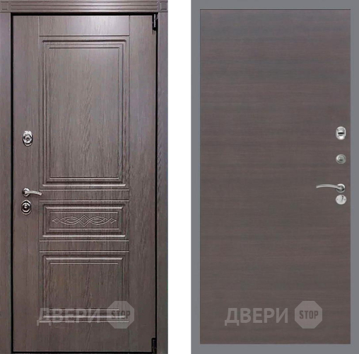 Дверь Рекс (REX) Пренмиум-S GL венге поперечный в Дмитрове