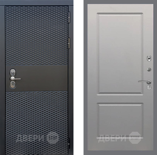 Входная металлическая Дверь Стоп БЛЭК CISA ФЛ-117 Грей софт в Дмитрове