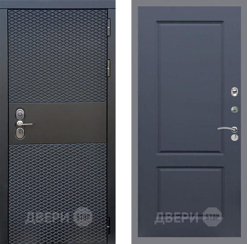 Входная металлическая Дверь Стоп БЛЭК CISA ФЛ-117 Силк титан в Дмитрове