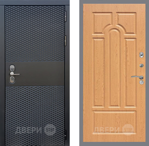Входная металлическая Дверь Стоп БЛЭК CISA ФЛ-58 Дуб в Дмитрове