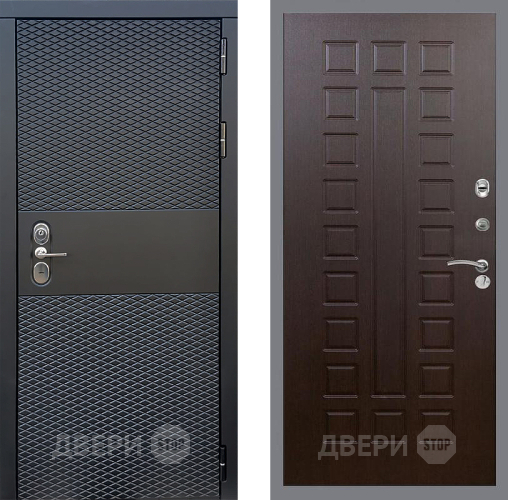Входная металлическая Дверь Стоп БЛЭК CISA ФЛ-183 Венге в Дмитрове