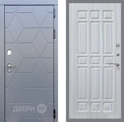 Входная металлическая Дверь Стоп КОСМО ФЛ-33 Сандал белый в Дмитрове