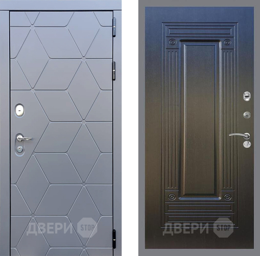 Входная металлическая Дверь Стоп КОСМО ФЛ-4 Венге в Дмитрове