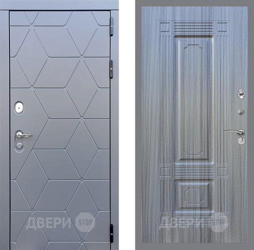 Входная металлическая Дверь Стоп КОСМО ФЛ-2 Сандал грей в Дмитрове