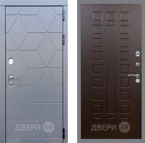 Входная металлическая Дверь Стоп КОСМО ФЛ-183 Венге в Дмитрове