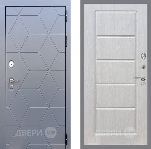 Входная металлическая Дверь Стоп КОСМО ФЛ-39 Лиственница беж в Дмитрове