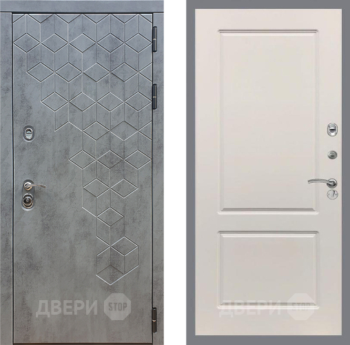 Входная металлическая Дверь Стоп БЕТОН ФЛ-117 Шампань в Дмитрове