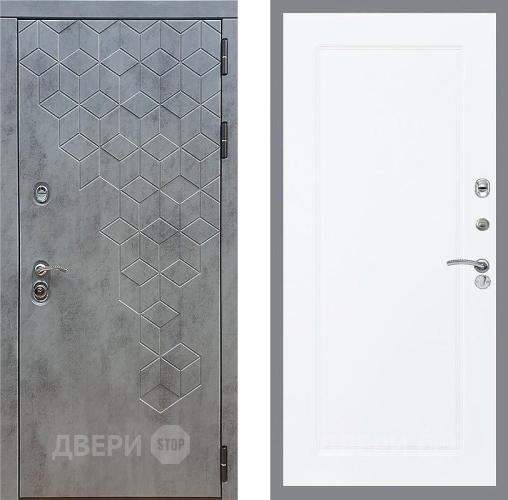 Входная металлическая Дверь Стоп БЕТОН ФЛ-119 Силк Сноу в Дмитрове
