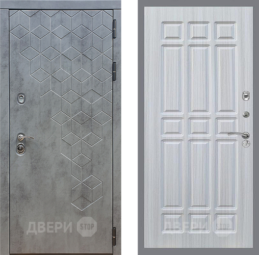 Входная металлическая Дверь Стоп БЕТОН ФЛ-33 Сандал белый в Дмитрове