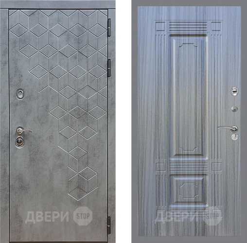 Входная металлическая Дверь Стоп БЕТОН ФЛ-2 Сандал грей в Дмитрове