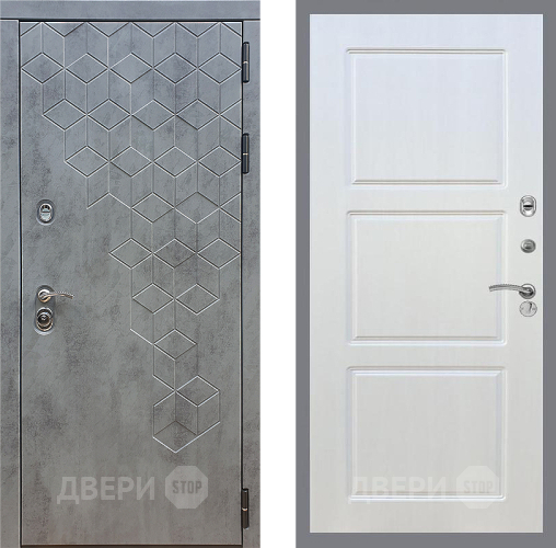 Дверь Стоп БЕТОН ФЛ-3 Лиственница беж в Дмитрове