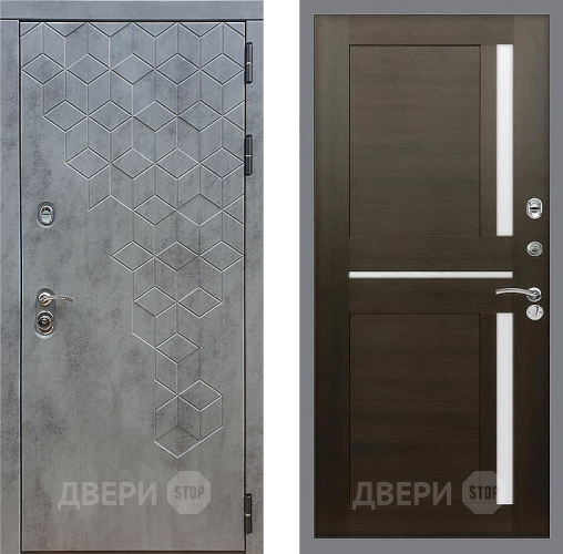 Дверь Стоп БЕТОН СБ-18 Венге в Дмитрове