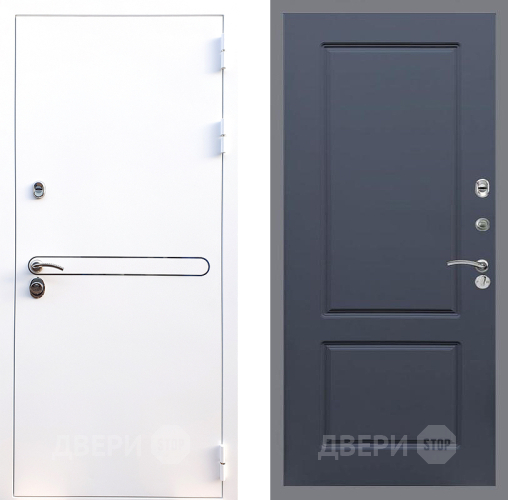 Входная металлическая Дверь Стоп Лайн Вайт ФЛ-117 Силк титан в Дмитрове