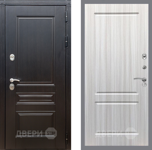 Входная металлическая Дверь Стоп МЕГАПОЛИС ФЛ-117 Сандал белый в Дмитрове