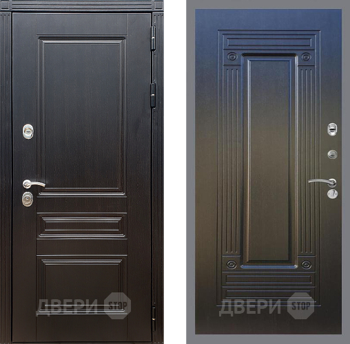 Входная металлическая Дверь Стоп МЕГАПОЛИС ФЛ-4 Венге в Дмитрове