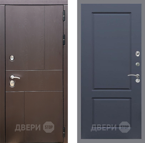 Дверь Стоп УРБАН ФЛ-117 Силк титан в Дмитрове