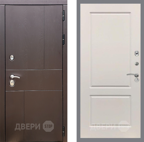 Входная металлическая Дверь Стоп УРБАН ФЛ-117 Шампань в Дмитрове