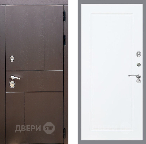 Входная металлическая Дверь Стоп УРБАН ФЛ-119 Силк Сноу в Дмитрове