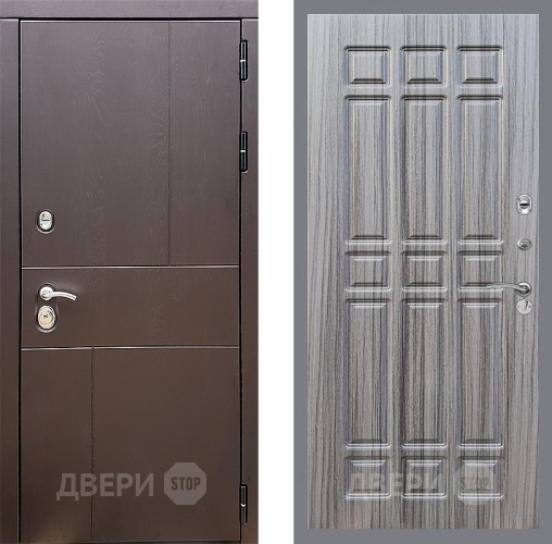 Входная металлическая Дверь Стоп УРБАН ФЛ-33 Сандал грей в Дмитрове
