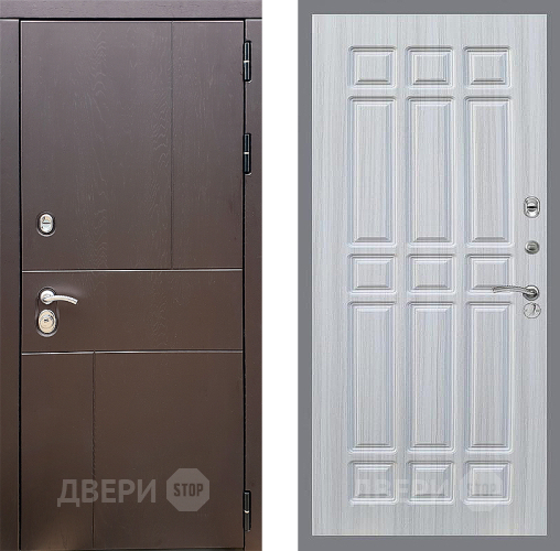 Входная металлическая Дверь Стоп УРБАН ФЛ-33 Сандал белый в Дмитрове
