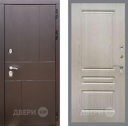 Дверь Стоп УРБАН ФЛ-243 Беленый дуб в Дмитрове