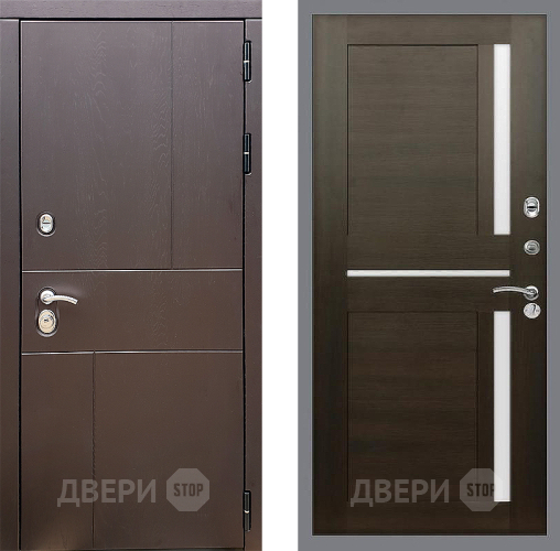 Входная металлическая Дверь Стоп УРБАН СБ-18 Венге в Дмитрове