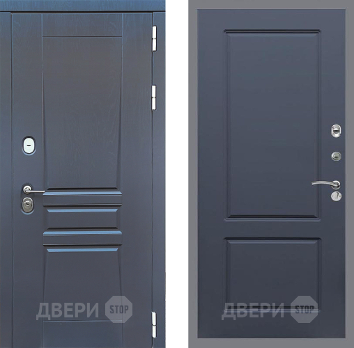 Входная металлическая Дверь Стоп ПЛАТИНУМ ФЛ-117 Силк титан в Дмитрове