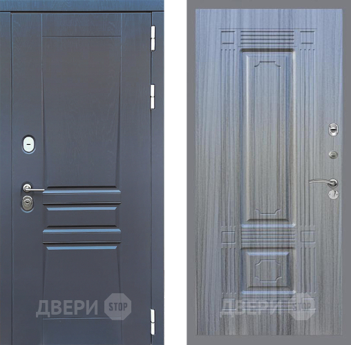 Входная металлическая Дверь Стоп ПЛАТИНУМ ФЛ-2 Сандал грей в Дмитрове