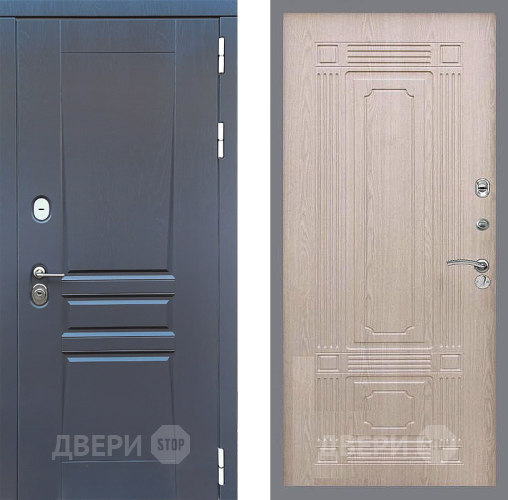 Дверь Стоп ПЛАТИНУМ ФЛ-2 Беленый дуб в Дмитрове
