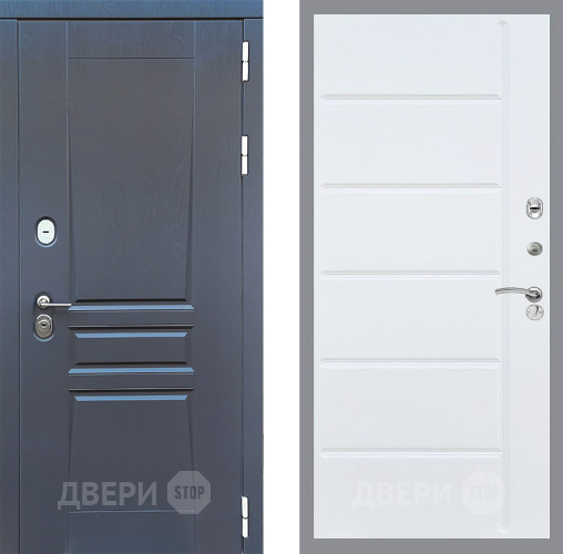 Входная металлическая Дверь Стоп ПЛАТИНУМ ФЛ-102 Белый ясень в Дмитрове
