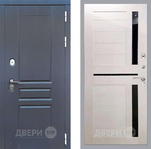 Входная металлическая Дверь Стоп ПЛАТИНУМ СБ-18 Лиственница беж в Дмитрове
