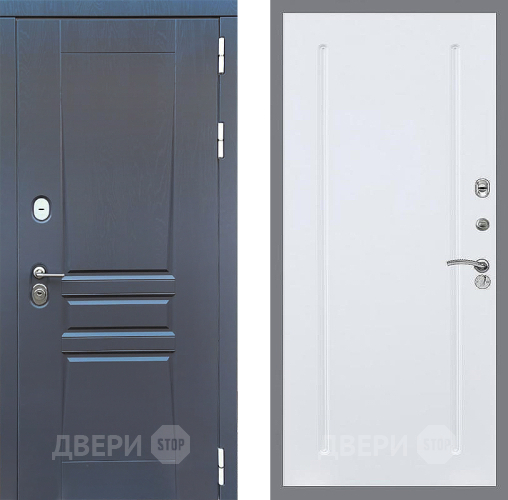 Входная металлическая Дверь Стоп ПЛАТИНУМ ФЛ-68 Силк Сноу в Дмитрове