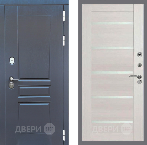 Входная металлическая Дверь Стоп ПЛАТИНУМ СБ-14 Лиственница беж в Дмитрове
