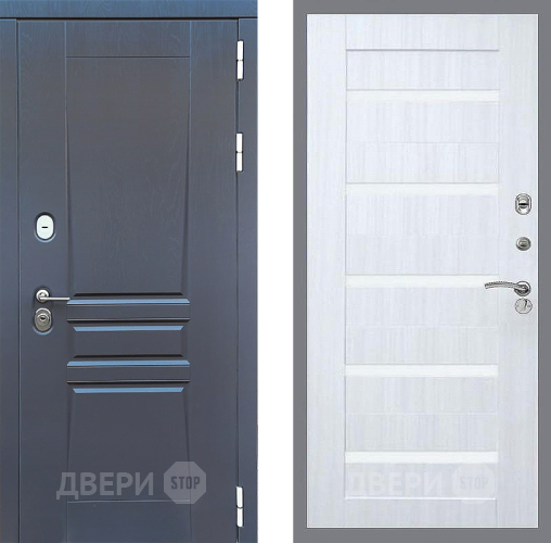 Входная металлическая Дверь Стоп ПЛАТИНУМ СБ-14 Сандал белый в Дмитрове