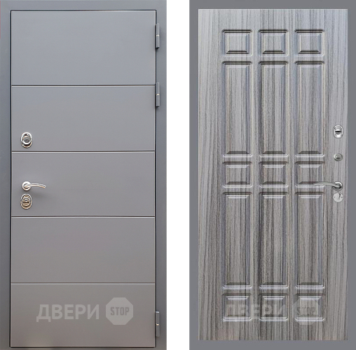 Входная металлическая Дверь Стоп АРТ ГРАФИТ ФЛ-33 Сандал грей в Дмитрове