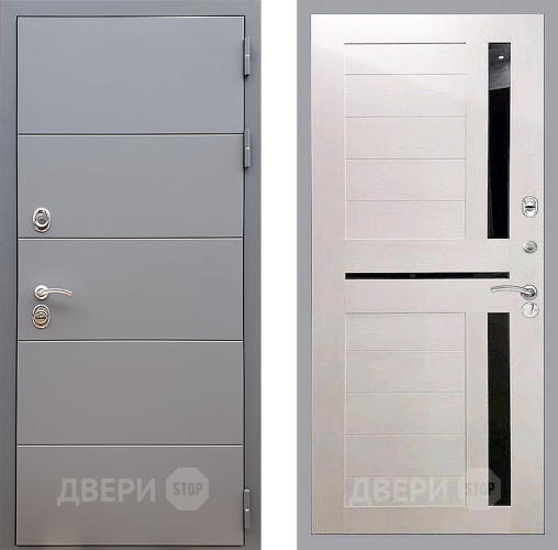 Входная металлическая Дверь Стоп АРТ ГРАФИТ СБ-18 Лиственница беж в Дмитрове