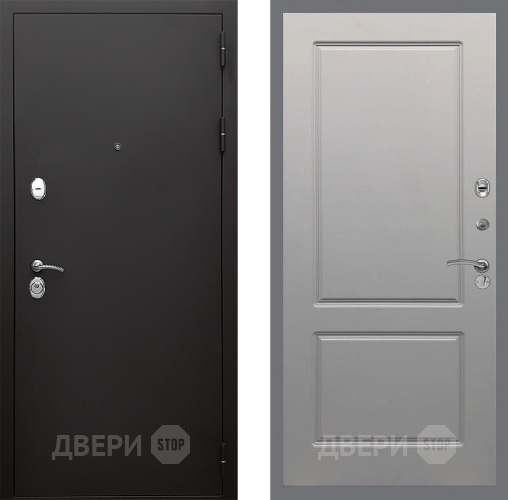 Входная металлическая Дверь Стоп КЛАССИК Шагрень ФЛ-117 Грей софт в Дмитрове