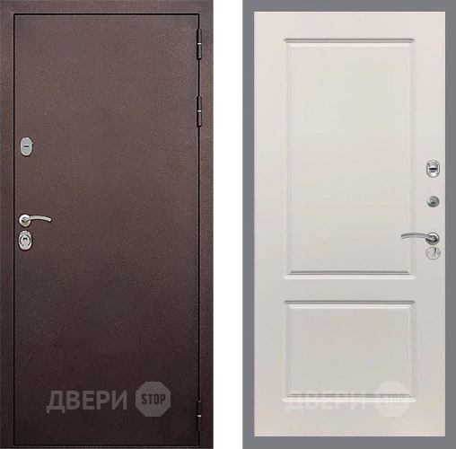 Входная металлическая Дверь Стоп КЛАССИК Медь ФЛ-117 Шампань в Дмитрове