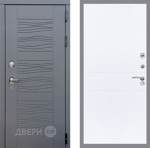 Входная металлическая Дверь Стоп СКАНДИ ФЛ-290 Силк Сноу в Дмитрове