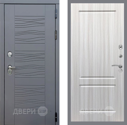 Входная металлическая Дверь Стоп СКАНДИ ФЛ-117 Сандал белый в Дмитрове