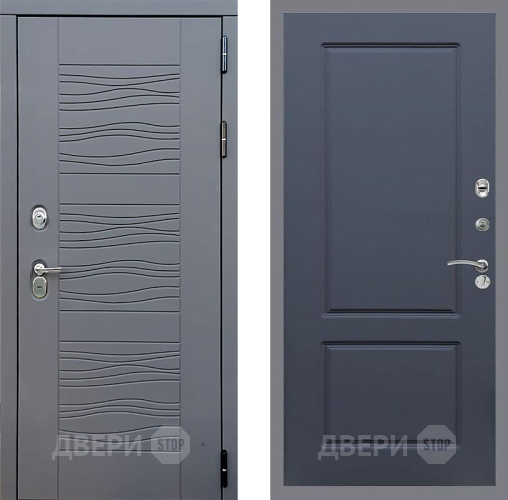 Дверь Стоп СКАНДИ ФЛ-117 Силк титан в Дмитрове
