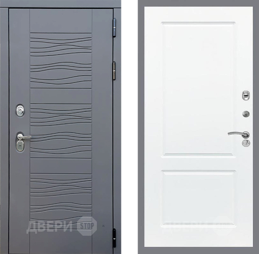 Входная металлическая Дверь Стоп СКАНДИ ФЛ-117 Силк Сноу в Дмитрове