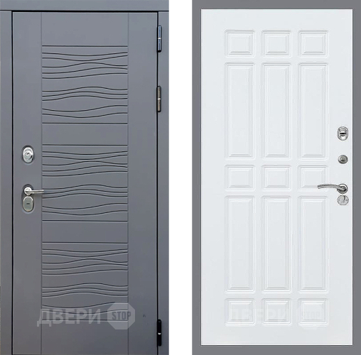 Входная металлическая Дверь Стоп СКАНДИ ФЛ-33 Силк Сноу в Дмитрове
